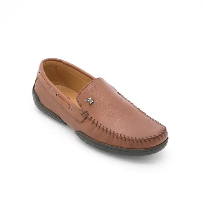 9777 YKT Erkek Loafer Ayakkabı Taba
