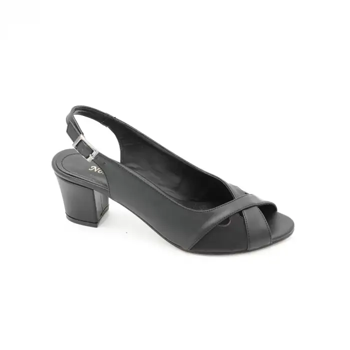 810 SRF Klasik Bayan Ayakkabı Siyah 6 cm