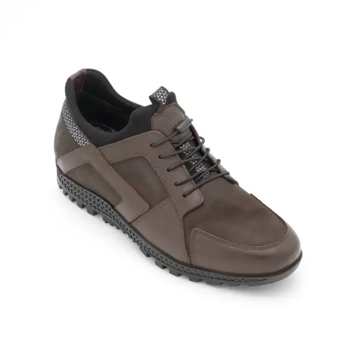 5856 Pepita Kışlık Erkek Ayakkabı Kahve Nata