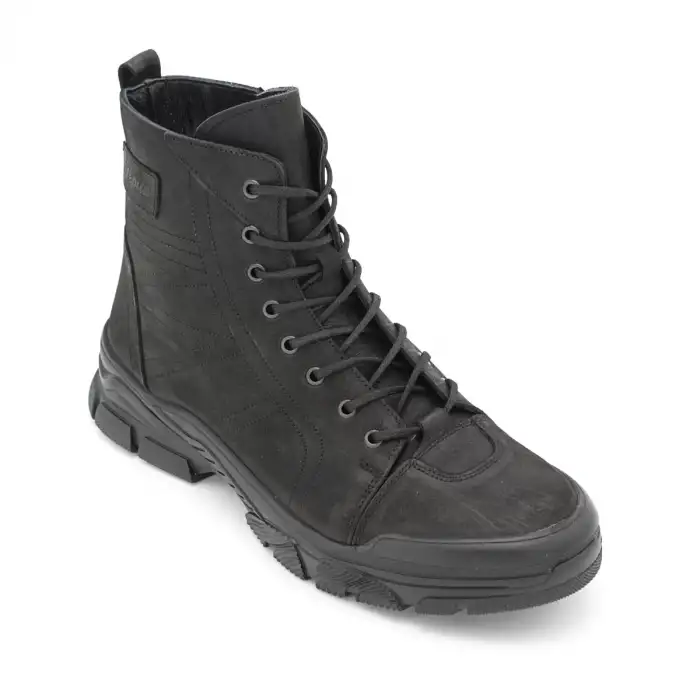 6021 Pepita Erkek Bot Siyah Nubuk