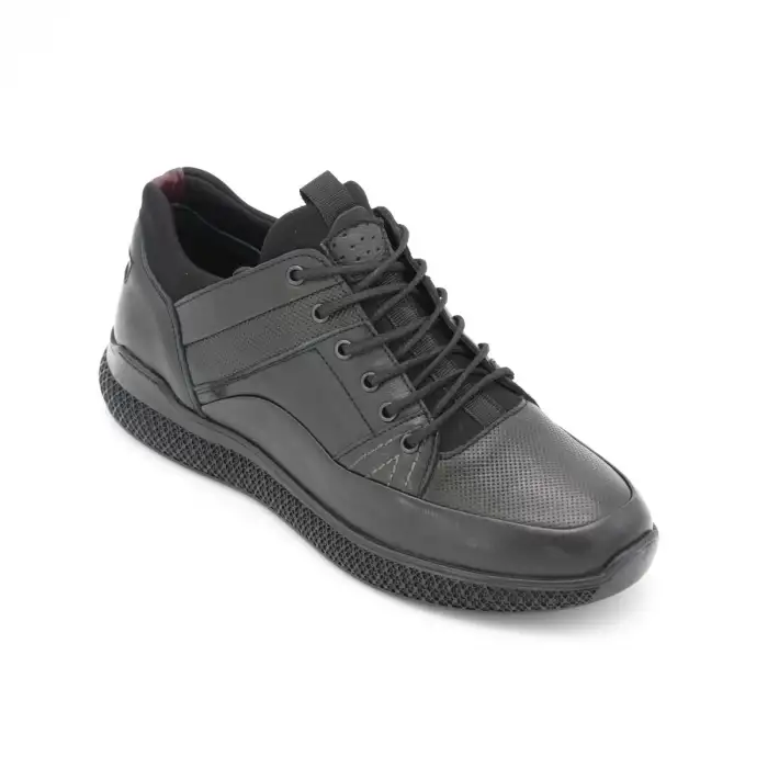 5362 Pepita Kışlık Erkek Ayakkabı Siyah Nata