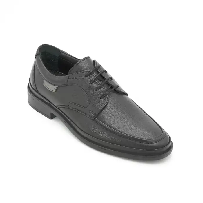 5639 Pepita Klasik Erkek Ayakkabı Siyah Nata Termo