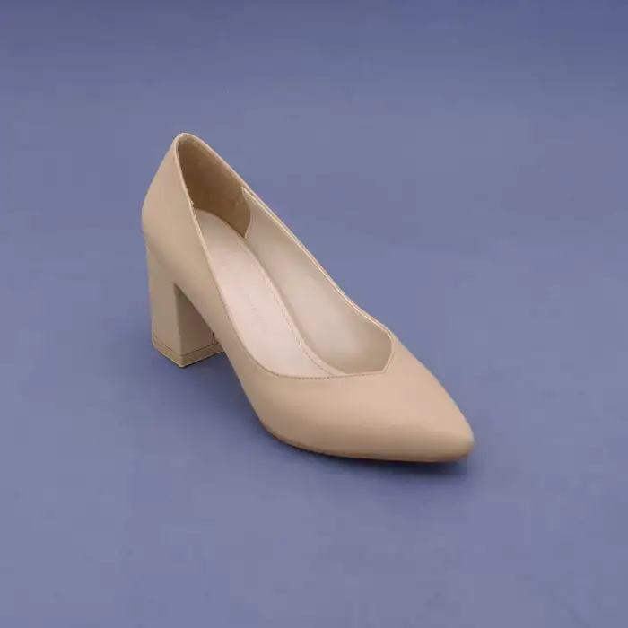 303 EST Klasik Bayan Ayakkabı Stiletto Nude