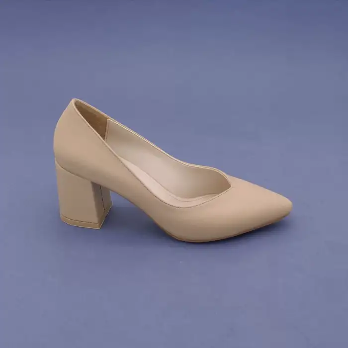 303 EST Klasik Bayan Ayakkabı Stiletto Nude