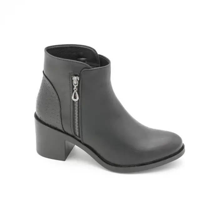 Sms 4268 Bayan Topuklu Bot Siyah