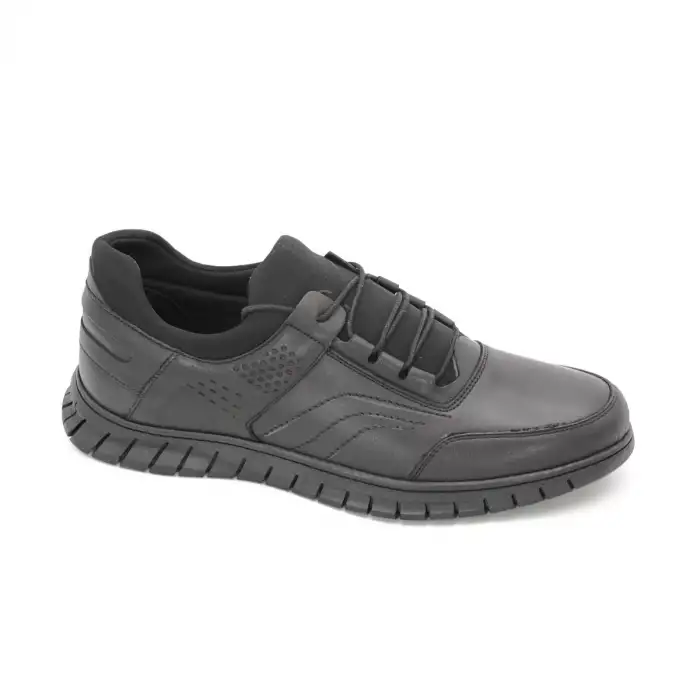 AFL 1984 Hakiki Deri Erkek Ayakkabı Siyah