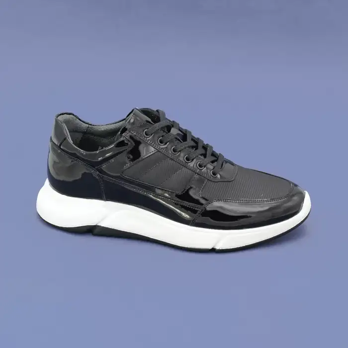 2880 Fosco Hakiki Deri Erkek Ayakkabı Siyah