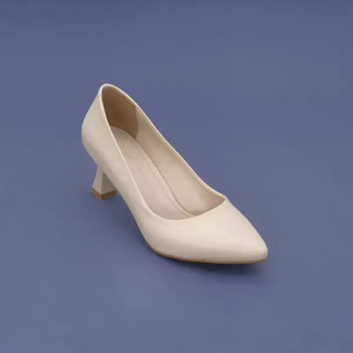EST 99 Klasik Bayan Ayakkabı Stiletto 6 cm Ten