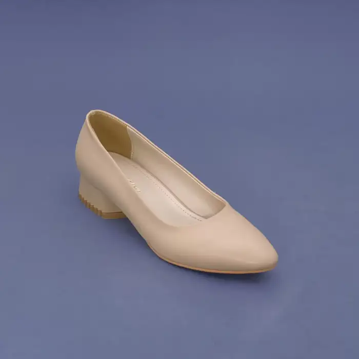SRF 701 Klasik Bayan Ayakkabı Stiletto 4 cm Nude