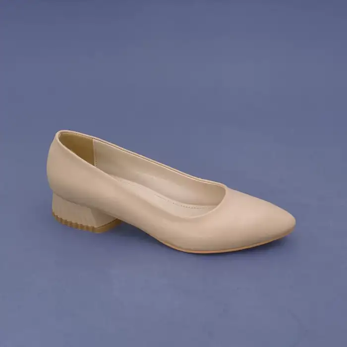 SRF 701 Klasik Bayan Ayakkabı Stiletto 4 cm Nude