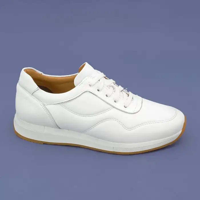 2000 SLR Hakiki Deri Erkek Ayakkabı Beyaz