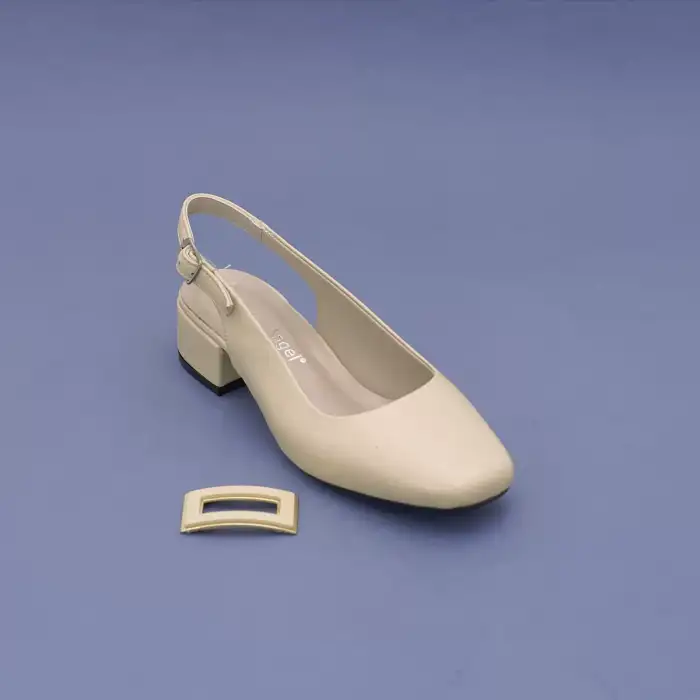 VDT 40-1 Hakiki Deri Bayan Ayakkabı Bej