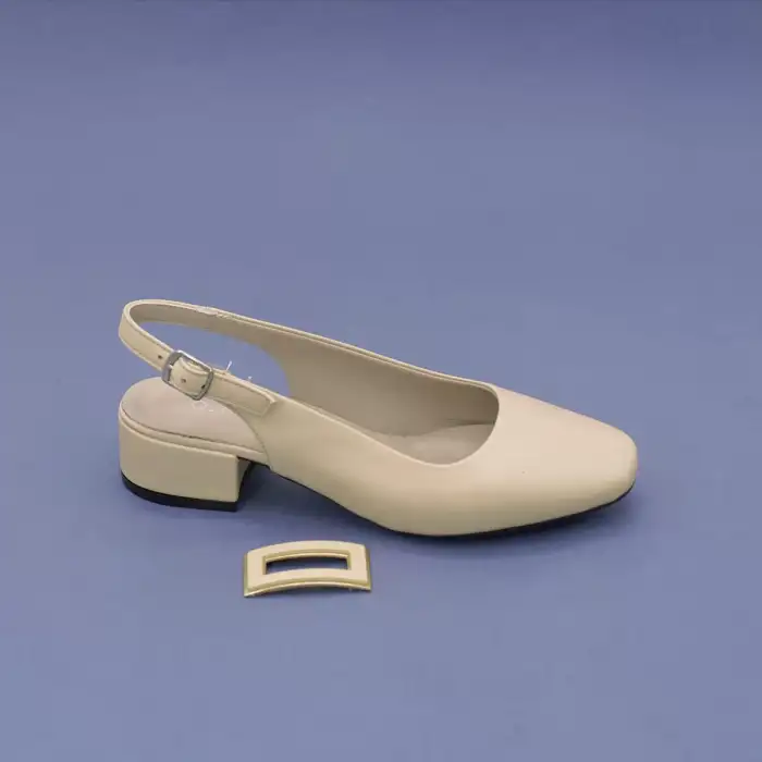 VDT 40-1 Hakiki Deri Bayan Ayakkabı Bej