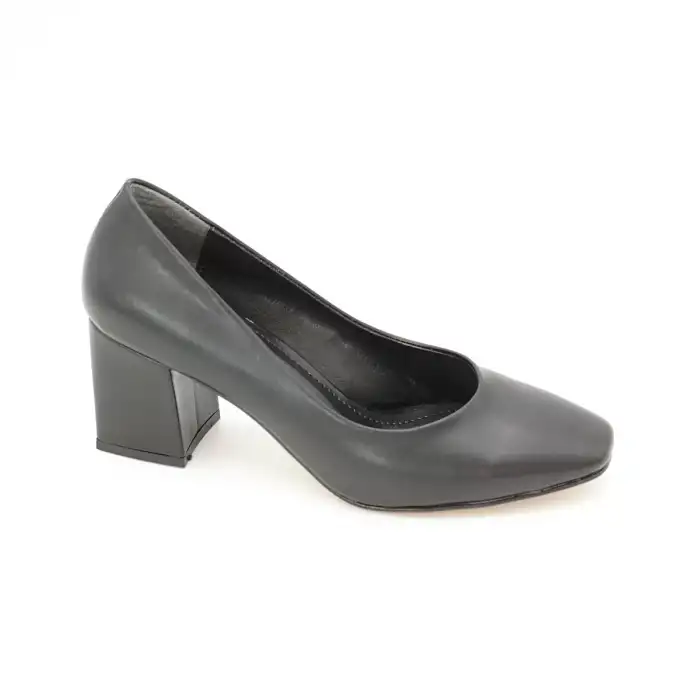 SRF 305 Klasik Bayan Ayakkabı Stiletto 6 cm Siyah