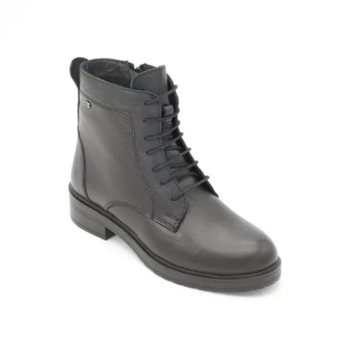 82528 SRK Hakiki Deri Bayan Botu Siyah