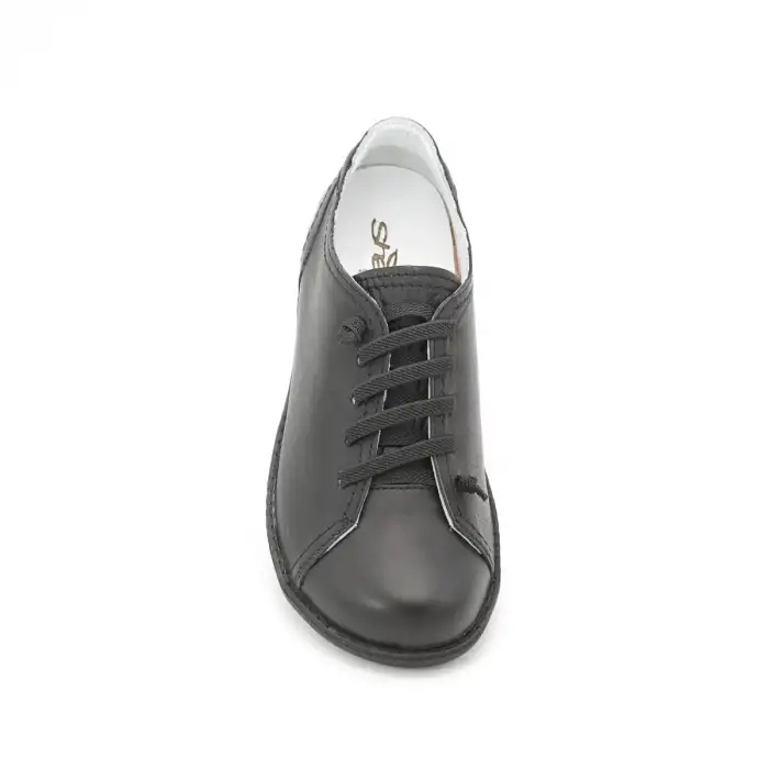 SHL 44210 Hakiki Deri Bayan Ayakkabı Siyah