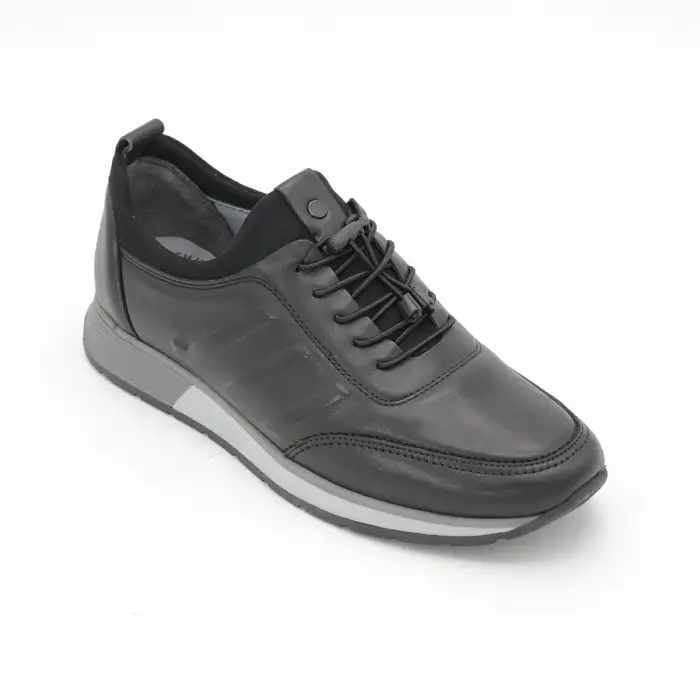 DRS 950 Hakiki Deri Erkek Ayakkabı Siyah Termo