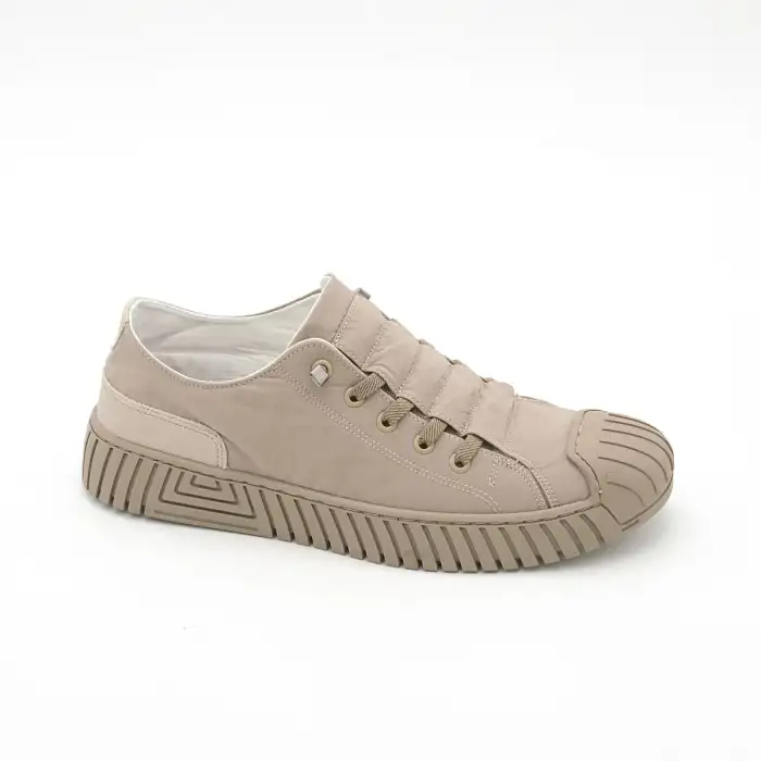 GAMELU Vigor Erkek Keten Spor Ayakkabı Bej