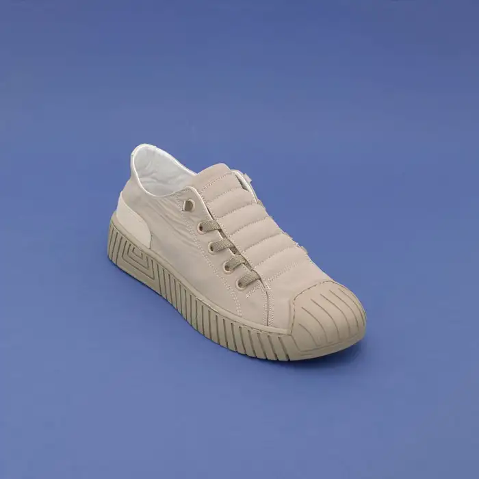 GAMELU Vigor Erkek Keten Spor Ayakkabı Bej