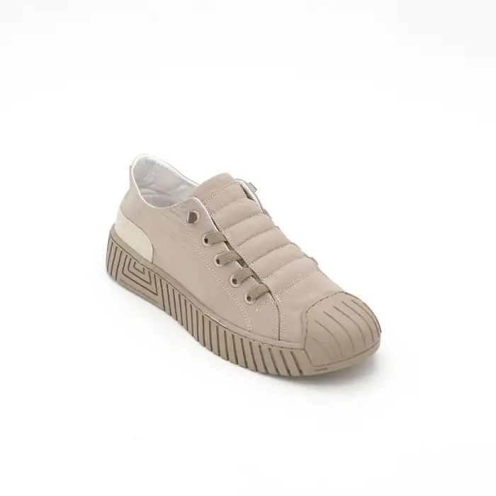 GAMELU Vigor Erkek Keten Spor Ayakkabı Bej