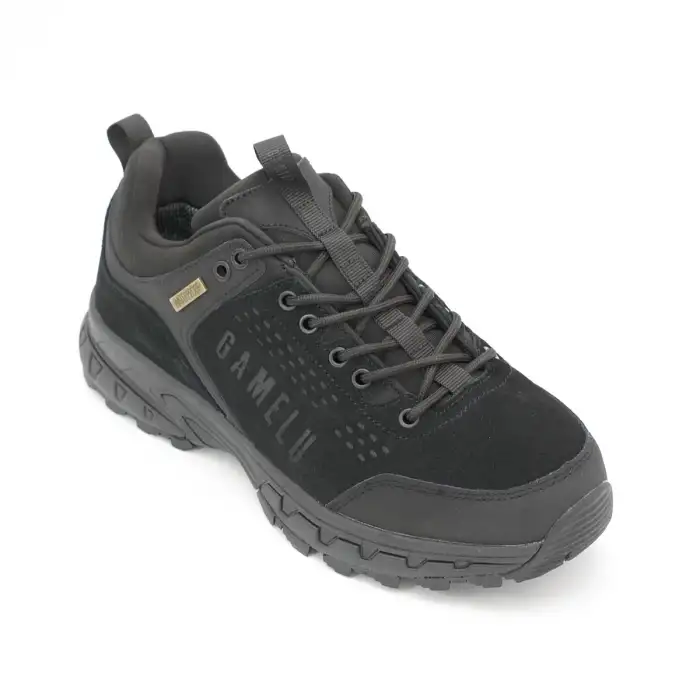 Gass GAMELU Erkek Su Geçirmez Trekking Ayakkabı Siyah