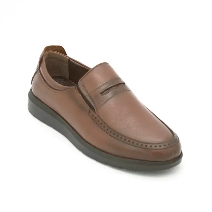 KRC 2006  Hakiki Deri Erkek Ayakkabı Taba