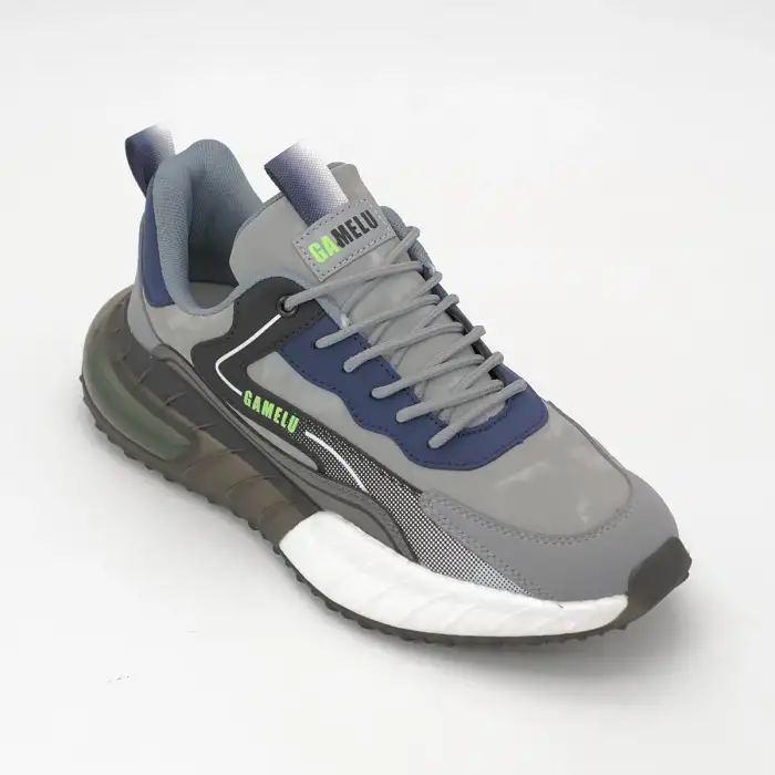 Long GAMELU Erkek Spor Ayakkabı Gri