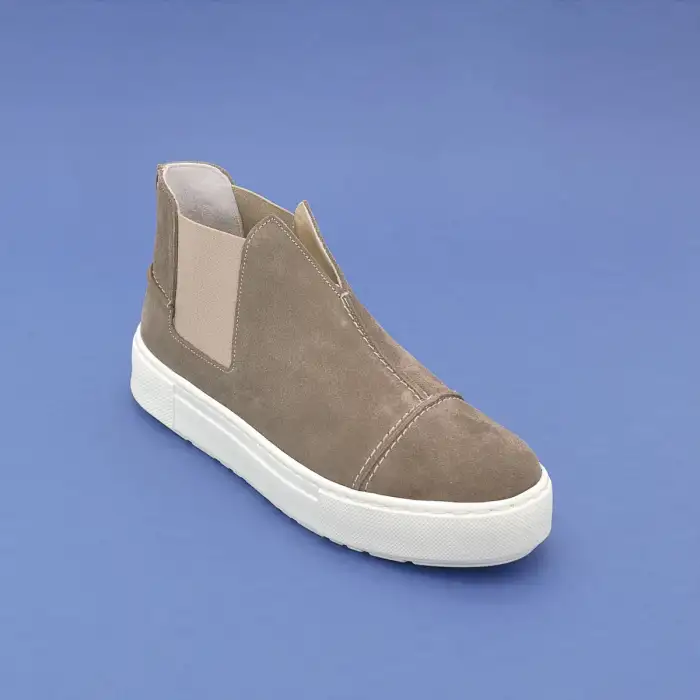 OKR 2211 Hakiki Deri Günlük Bayan Bot Bej