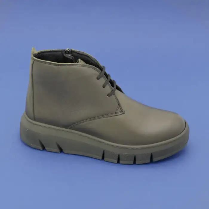 OLA 045-18  Hakiki Deri Günlük Bayan Bot Haki