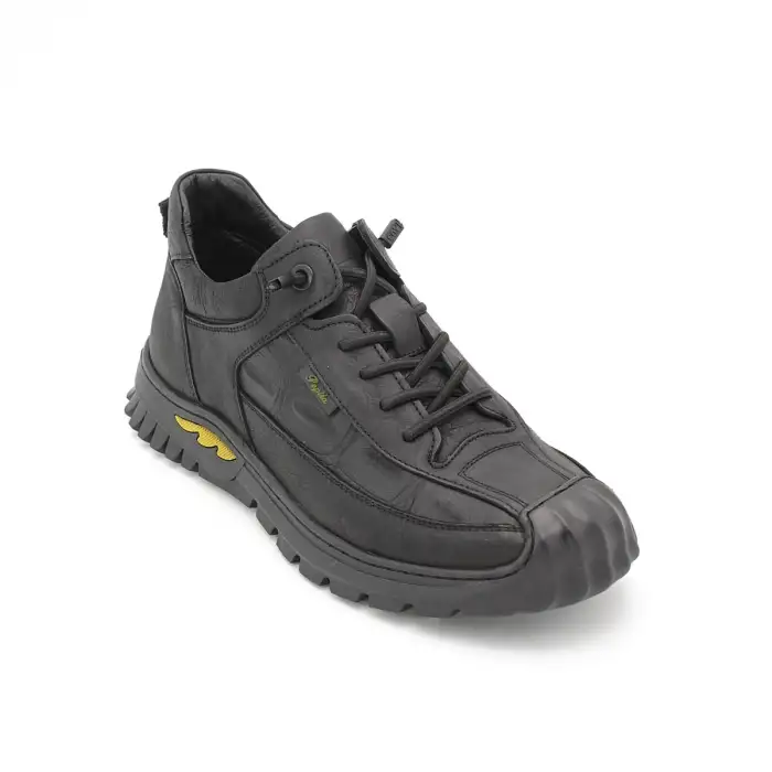 Pepita 1040 Kışlık Bilekli Erkek Ayakkabı Siyah