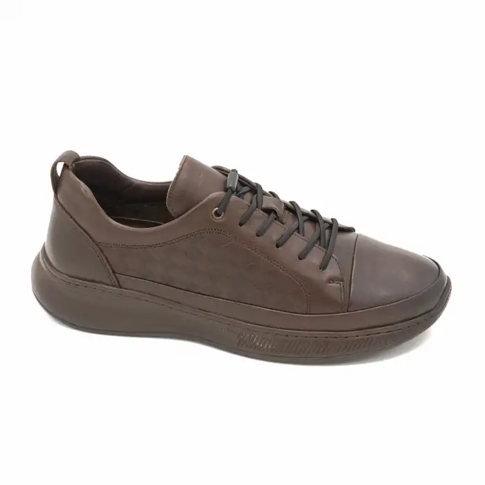 Pepita 1106-P Hakiki Deri Dört Mevsim Erkek Ayakkabı Kahve