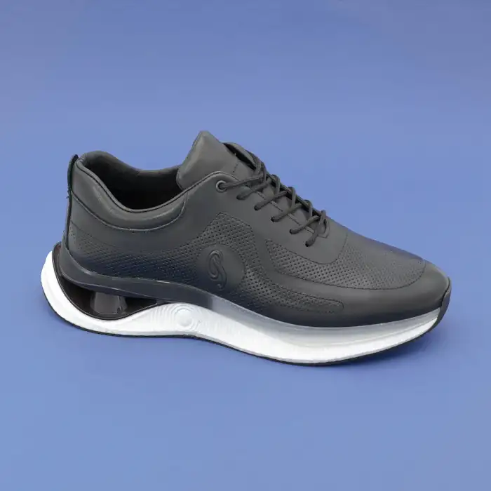 Pepita 4964 Hakiki Deri Casual Erkek Ayakkabı Siyah