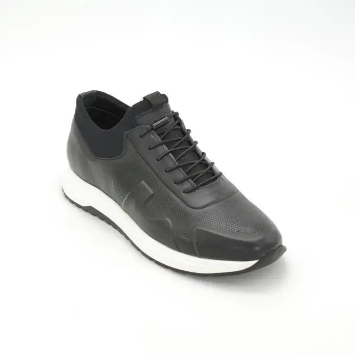 Pepita 5333-1 Hakiki Deri Casual Erkek Ayakkabı Siyah