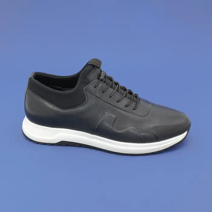 Pepita 5333-1 Hakiki Deri Casual Erkek Ayakkabı Siyah