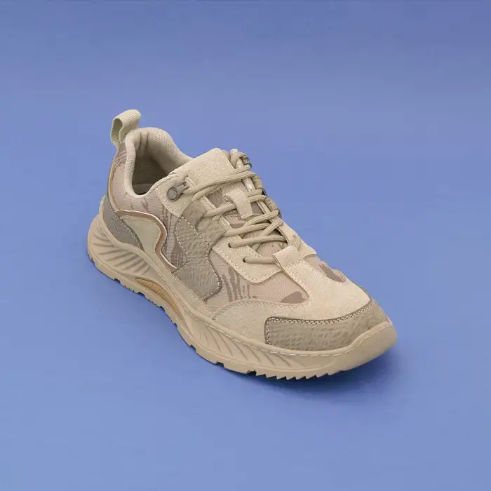 Pepita E126 Hakiki Deri Casual Erkek Ayakkabı Kum