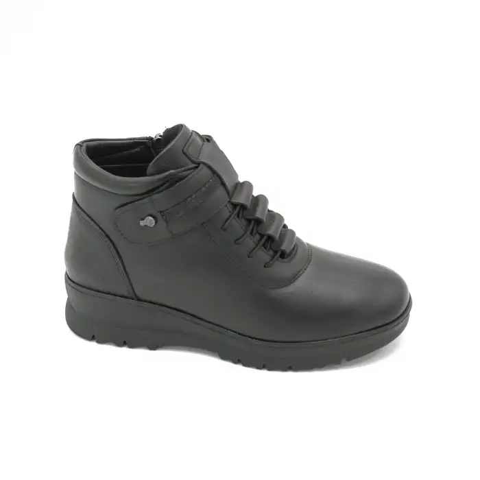 Pepita Z438 Hakiki Deri Comfort Bayan Bot Siyah