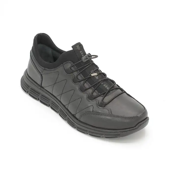 PRX 2018 Hakiki Deri Erkek Ayakkabı Siyah