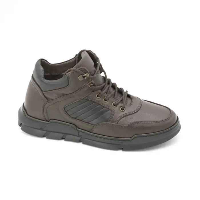 PRX 2305 Hakiki Deri Erkek Bot Kahve