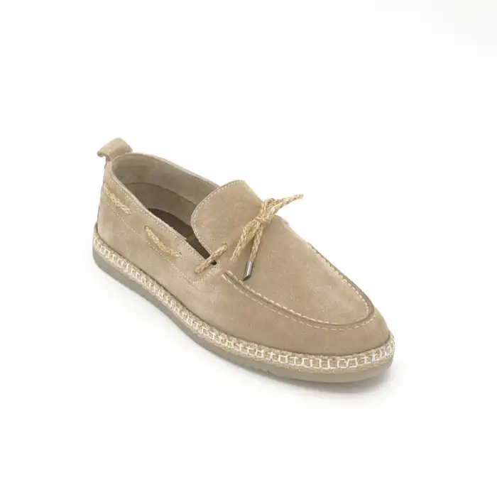 SRK 42729 Erkek Loafer Ayakkabı Kum Süet