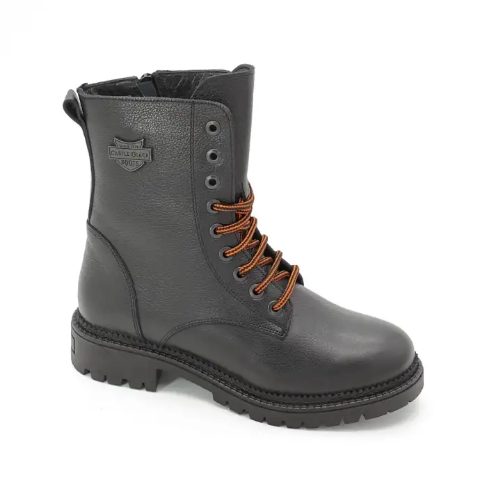 SRK 90006 Hakiki Deri  Bayan Postal Siyah