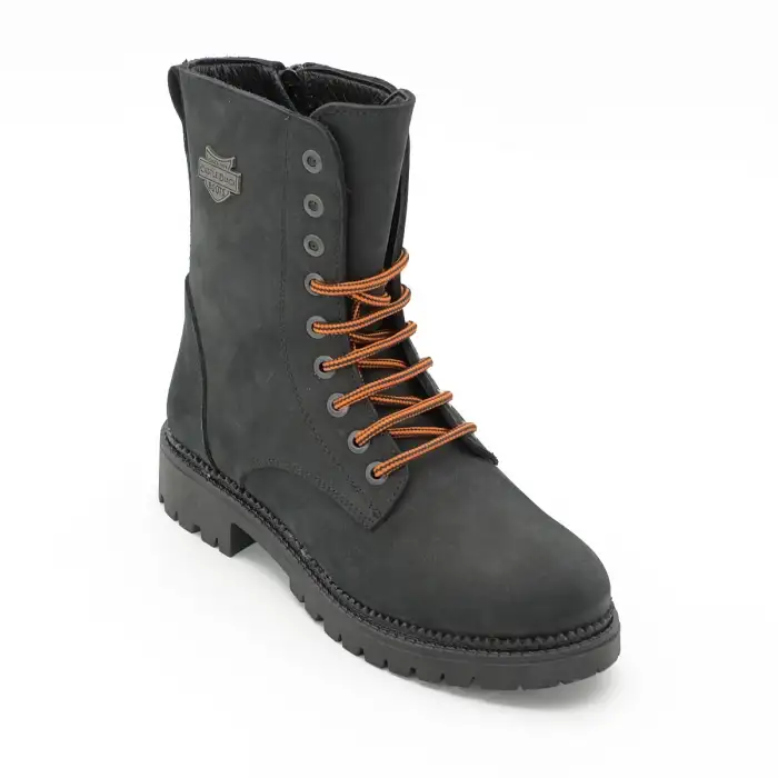 SRK 90006 Hakiki Deri  Bayan Postal Siyah Nubuk