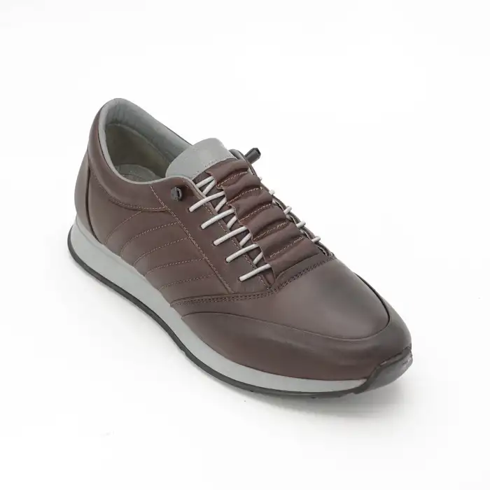 SYR 304 Hakiki Deri Erkek Ayakkabı Kahve Termo