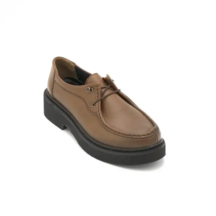 WLD 1000 Hakiki Deri  Bayan Ayakkabı Taba