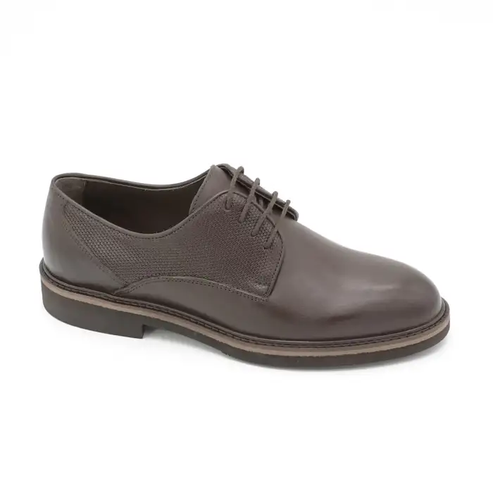 WST 7101 Hakiki Deri Erkek Ayakkabı Kahve Eva