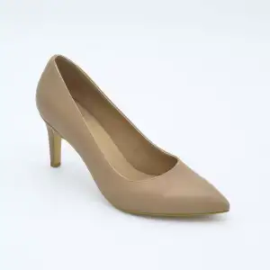 170 BNO Klasik Bayan Ayakkabı Vizon Stiletto