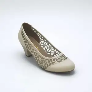 1075 CGO Klasik Bayan Ayakkabı Ten