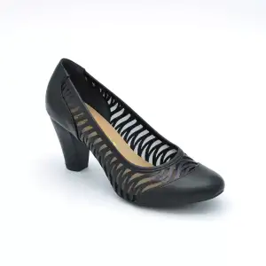 1141 CGO Klasik Bayan Ayakkabı Siyah