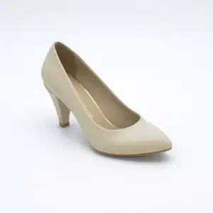 102 EST Klasik Bayan Ayakkabı Stiletto Ten