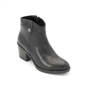 7515 Pepita Hakiki Deri Bayan Bot Siyah