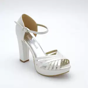 4896 Abiye Bayan Ayakkabı Sedef 11,5 cm